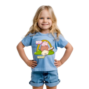 Hop Hop Woof – Unisex Kids Tee